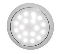 Plafoniera LED senza incasso Day/Night cromata - 1 PZ Osculati - 13.408.12