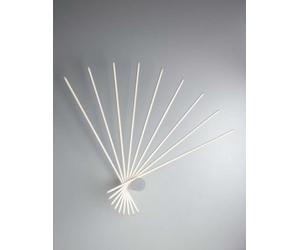 PLAFONIERA LED SHANGHAI BIANCA 66W 9450LM 3000K 120X100X25CM IN ALLUMINIO E DIFFUSORE OPALE