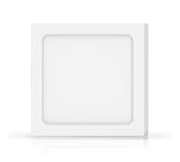 Plafoniera Led slim 12W Bianca Quadrata Bianco freddo 6500K Aigostar