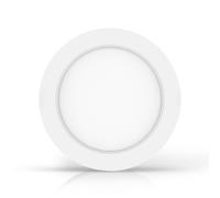 Plafoniera Led slim 12W Bianca Rotonda Bianco caldo 3000K Aigostar
