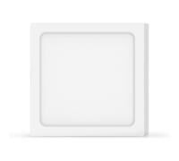Plafoniera Led slim 18W Bianca Quadrata Bianco freddo 6500K Aigostar