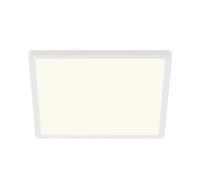 Plafoniera LED Slim 2400 lm bianco neutro 30x30 cm bianco Bianco