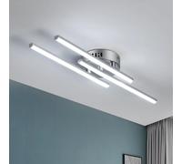 Plafoniera LED Soffitto 18W 3 Luce Lampada da Soffitto Lampadario LED Moderno