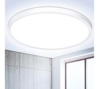 Plafoniera LED Soffitto Ø22CM 6500K 18W Moderno Lampada da Soffitto 1800LM