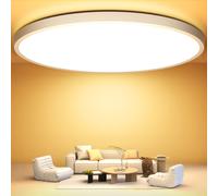 Plafoniera LED Soffitto 24W Ø30CM 3000K Lampadario 2400LM Moderna Rotonda da