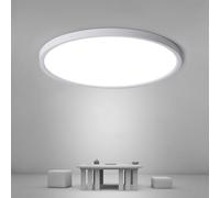 PLAFONIERA LED SOFFITTO Ø30CM 24W LAMPADA IP44 6500K LUCE BIANCA NEUTRA MODERNA