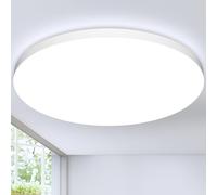 Plafoniera LED Soffitto 36W Lampada da Soffitto 6500K Plafoniera Bagno IP44 Impermeabile Ø37CM Rotonda Lampadario LED Moderna Luce Soffitto per Cameretta, Soggiorno, Cucina, Balcone, Corridoio