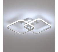 Plafoniera LED Soffitto 42W 4700LM Lampada da Soffitto Moderna Quadrata 64cm