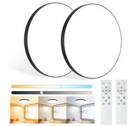Plafoniera LED Soffitto Dimmerabile 24W [2 Pezzi]