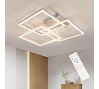 Plafoniera LED Soffitto Dimmerabile 62CM 40W 4500LM Bianco Lampadario LED
