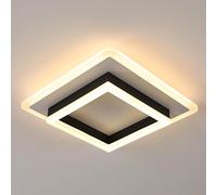 Plafoniera LED Soffitto Lampada da Soffitto Quadrata Moderna Lampadario LED