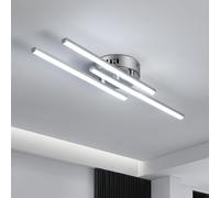 Plafoniera LED Soffitto Lampadario Camera da Letto 18W 1620LM 6000K Bianco