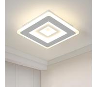 PLAFONIERA LED SOFFITTO MODERNA 28W 3150LM LAMPADA BIANCA 20CM LUCE INTERNO