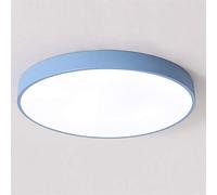 Plafoniera Led Soffitto, Plafoniere da Soffitto Plafoniera moderna soggiorno camera da letto luce corridoio balcone soffitto lampada da soffitto cucina soffitto a soffitto(Blue,SINGLE WARM WHITE_13W 2