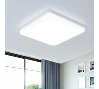 Plafoniera Led Soffitto Quadrata 48W Moderni Luce 6500K 4800LM IP44 Lampada per