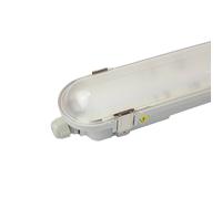 Plafoniera LED Stagna 120cm 40W CCT 6.400lm - con driver Philips CertaDrive Colore Bianco Variabile CCT