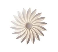 PLAFONIERA LED SUNRISE BIANCA 100W 11700LM 4000K DIMMERABILE 61,5X61,5X8,5CM DECORO PETALI