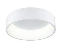 Plafoniera LED tonda 30W CCT 3000K e 4000K alluminio bianco/nero 40cm [EEK: E]
