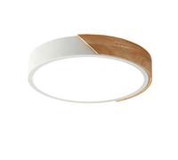 Plafoniera LED tricromatica tonda dimmerabile da incasso,bianca,40 cm
