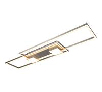Plafoniera LED Trio Albany 100x8x28 cm Nichel opaco Nichel opaco