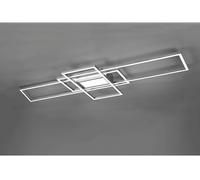 Plafoniera Irvine a LED Acciaio Satinato 60 Watt 105 cm
