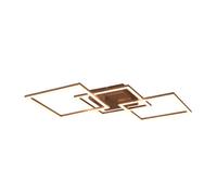 Reality LED Plafoniera Trail R64493165, Metallo Caffè, con LED 31 Watt