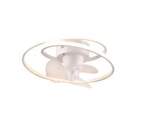 Plafoniera led Trio Lighting Umea con ventilatore 40W 2700-6500K bianco - R67252131