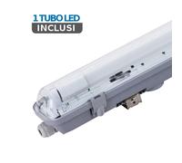 VT-6460 - Diffuser luminaire, 18 W, 1700 lm, 6400 K, IP65