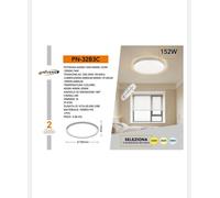 Plafoniera LED Universo 152W IP20 Lampada da Soffitto 180° 220-240V Mod. PN-32B3