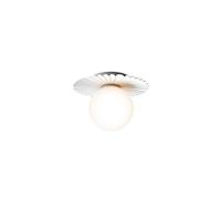 Nuura Liila Muuse Lampada da Parete/ Plafoniera Piccolo Bianco/opale
