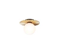 Nuura Plafoniera Liila Muuse Ø 20 cm IP44 Piccola Oro Nordico/Opale
