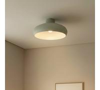 Plafoniera Lindby Elover, verde chiaro, Ø 45 cm, ferro LINDBY