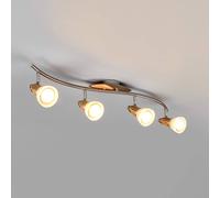 Lindby Plafoniera dimmerabile (Country) colore Grigio, in Metallo ad es. Corridoio plafoniera lampada