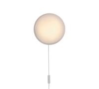 Plafoniera Looped Dimmerabile con Interruttore IP44 Bianco