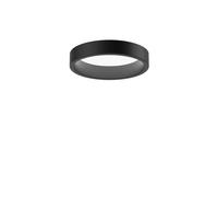 Plafoniera Louis Poulsen LP Circle Semi-incasso Ø26 3000K e Interruttore Dali/ - Dim Nero