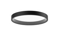 Plafoniera Louis Poulsen LP Circle Semi-incasso Ø45 3000K e Interruttore Dali/ - Dim Nero