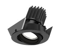 Plafoniera LP 45 Girevole Ø9 3000K e Dali Nero