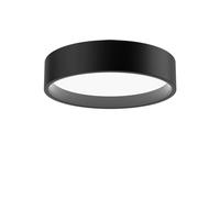 Plafoniera Louis Poulsen LP Circle con Diffusore Opalino Ø45 3000K e Interruttore Dali/ - Dim Nero