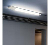 Plafoniera Luce da Vasca Garagenlampe LED Bianco Freddo Camera Umida Neutro IP65