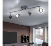 Plafoniera Luce Lampada Sala Pranzo Binario Luce Mobile 3 Livelli Regolatore LED