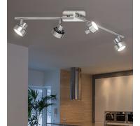 Plafoniera Luce Lampada Sala Pranzo Binario Luce Mobile 3 Livelli Regolatore LED
