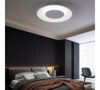 Plafoniera Luce Sala da Pranzo Bianco LED Lampada Corridoio Vetro Verniciato