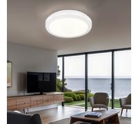 Plafoniera Luce Sala da Pranzo Bianco LED Lampada Soggiorno Marmorizzata