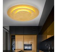 Plafoniera Luce Sala da Pranzo Plafoniera LED Lampada Letto Bianco Caldo Oro [EEK: Inaditato]