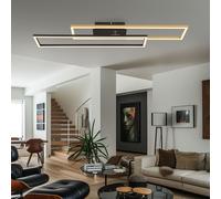 Plafoniera Luce Sala da Pranzo Plafoniera Oro Alluminio LED Mobile L 80 CM [EEK: F]