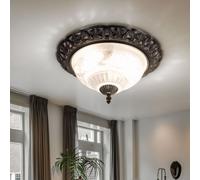 Plafoniera Luce Sala da Pranzo Soggiorno Casa di Campagna Blumendekor E14 [EEK: Non valutato]