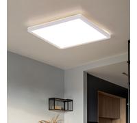 Globo Plafoniera LED Sapana, angolare, dimming, bianco Globo