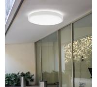 Plafoniera Luce Stanza da Bagno LED Esterno IP44 Rotondo Bianco Soggiorno
