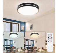Plafoniera Luce Tavolo da Pranzo Telecomando Regolatore LED Cct D 48,5 CM