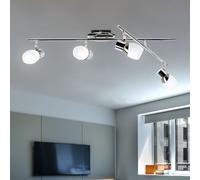 Plafoniera Luci Soggiorno Lampada LED Faretti Spot Mobile 4-Flammig